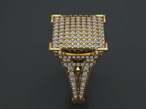 eiffel tower ring 3D Model
