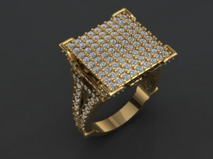 eiffel tower ring Modelo 3D