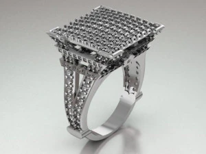 eiffel tower ring 3D Model