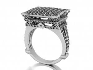 eiffel tower ring Modelo 3D