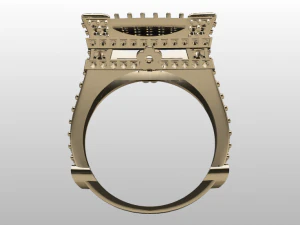eiffel tower ring 3D Model