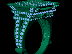 eiffel tower ring Modelo 3D