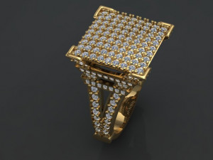 eiffel tower ring Modelo 3D