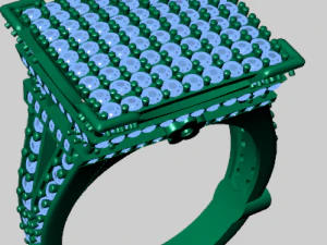 eiffel tower ring 3D Model