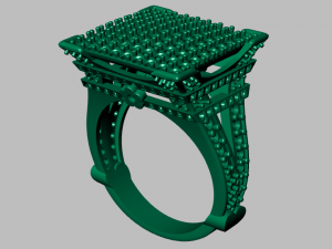 eiffel tower ring Modelo 3D
