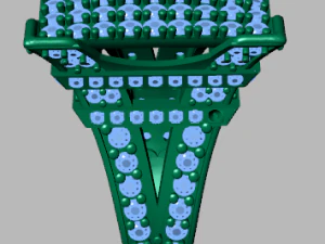 eiffel tower ring 3D Model