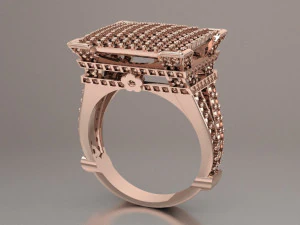 eiffel tower ring 3D Model
