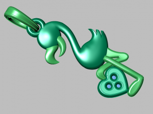 flamingo pendant 3D 模型