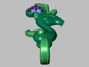 flamingo pendant 3D 模型