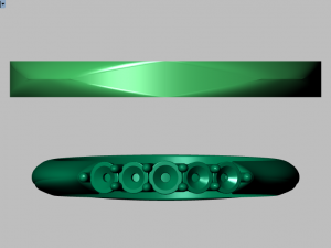 engagement ring set 3D Model