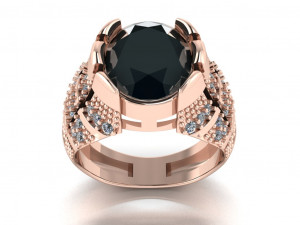classic ring for men 3D Model