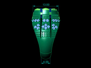 классическое мужское кольцо 3D Модель