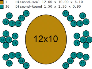 классическое мужское кольцо 3D Модель