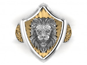 lion ring 3D Model