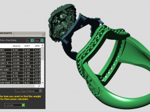 lion ring 3D Model