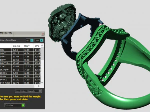 lion ring 3D Model