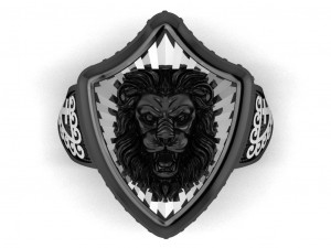 lion ring 3D Model