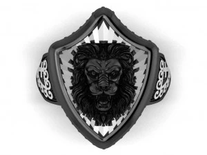 lion ring 3D Model