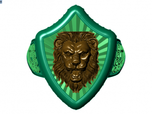 lion ring 3D Model