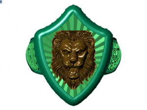 lion ring 3D Model