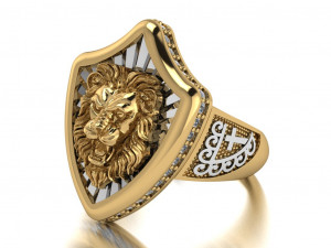 lion ring 3D Model