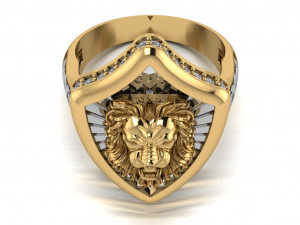 lion ring 3D Model