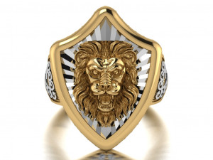 lion ring 3D Model