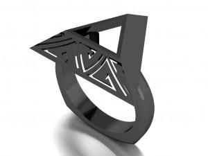 pyramid ring 3Dモデル