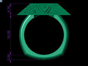 pyramid ring 3Dモデル