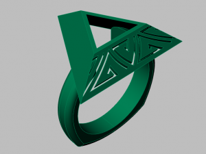 pyramid ring 3Dモデル