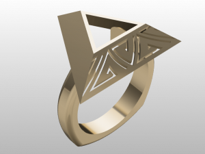 pyramid ring 3Dモデル