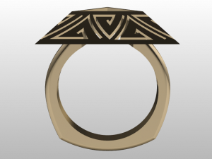 pyramid ring 3Dモデル