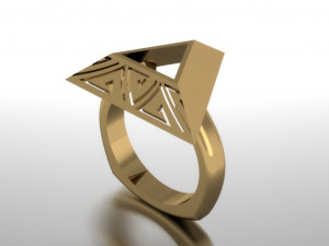 pyramid ring 3Dモデル