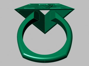 pyramid ring 3Dモデル