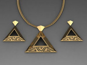 pyramid set 3D मॉडल