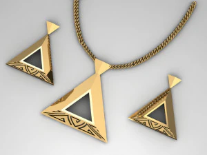 pyramid set 3D Model