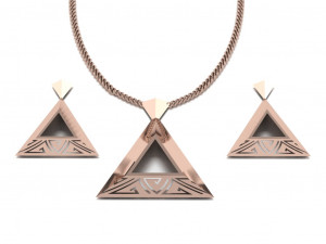 pyramid set 3D मॉडल