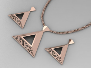 pyramid set 3D मॉडल