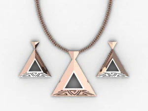 pyramid set 3D Model