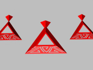 pyramid set 3D Model