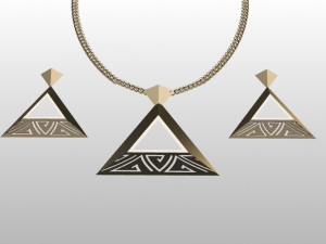 pyramid set 3D मॉडल