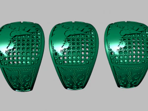 anello dell'aquila Modello 3D