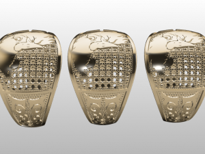 eagle ring Modelo 3D