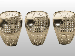 anello dell'aquila Modello 3D