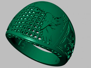 anello dell'aquila Modello 3D