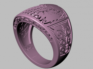 eagle ring Modelo 3D