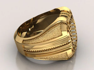 signet ring 3D Model
