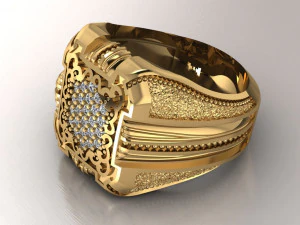 signet ring 3D Model