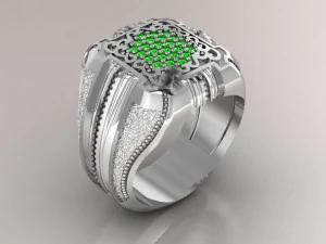 signet ring 3D Model