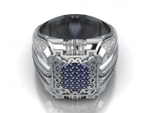 signet ring 3D Model